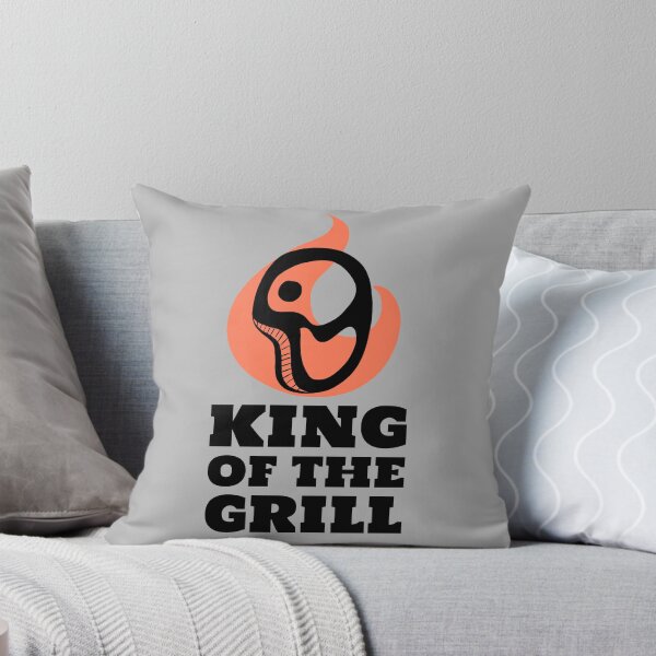 Item preview, King of the Grill Barbecue Steak Black designed and sold by quoteology.