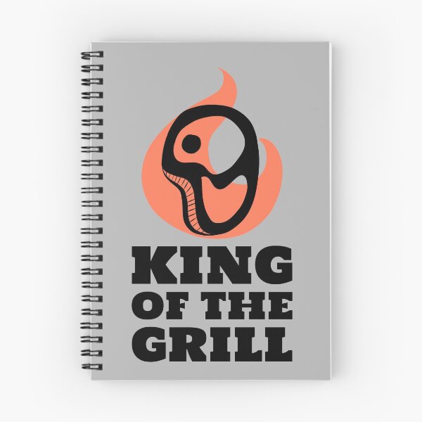 Item preview, King of the Grill Barbecue Steak Black designed and sold by quoteology.