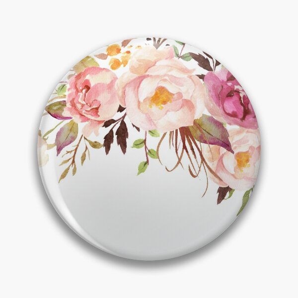 Item preview, Romantic Watercolor Flower Bouquet designed and sold by junkydotcom.