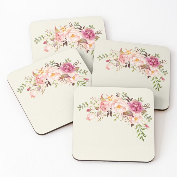Item preview, Romantic Watercolor Flower Bouquet designed and sold by junkydotcom.