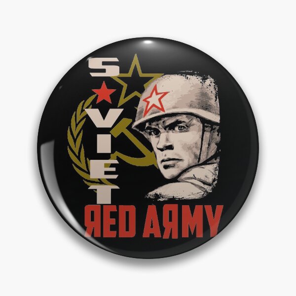 Item preview, Vintage Soviet Red Army Russian Soldier USSR Retro CCCP  designed and sold by TopTeeShop.