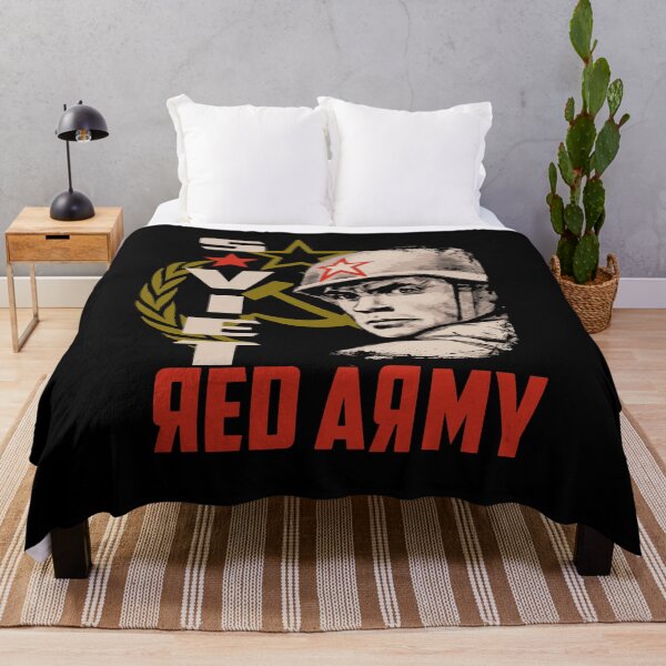 Item preview, Vintage Soviet Red Army Russian Soldier USSR Retro CCCP  designed and sold by TopTeeShop.