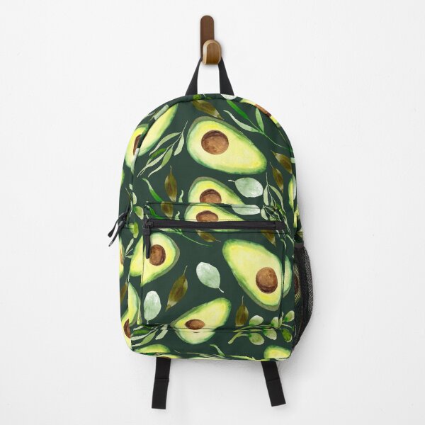 Item preview, Avocados and Greenery | Watercolor | Pattern designed and sold by Harpley Design Studio.