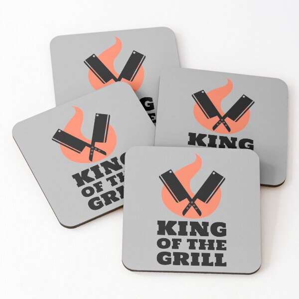 Item preview, King of the Grill Barbecue Butcher Knife Black designed and sold by quoteology.