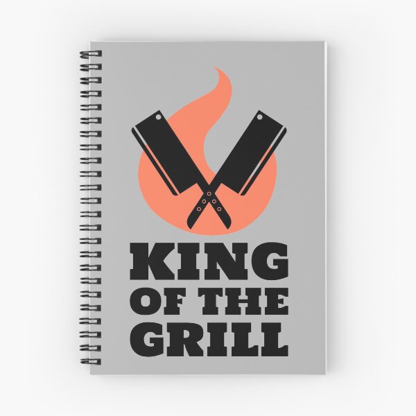 Item preview, King of the Grill Barbecue Butcher Knife Black designed and sold by quoteology.