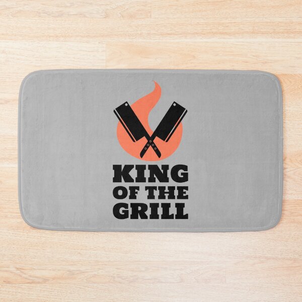 Item preview, King of the Grill Barbecue Butcher Knife Black designed and sold by quoteology.