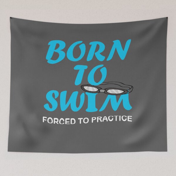 Item preview, born to swim designed and sold by hobbystore0-0.