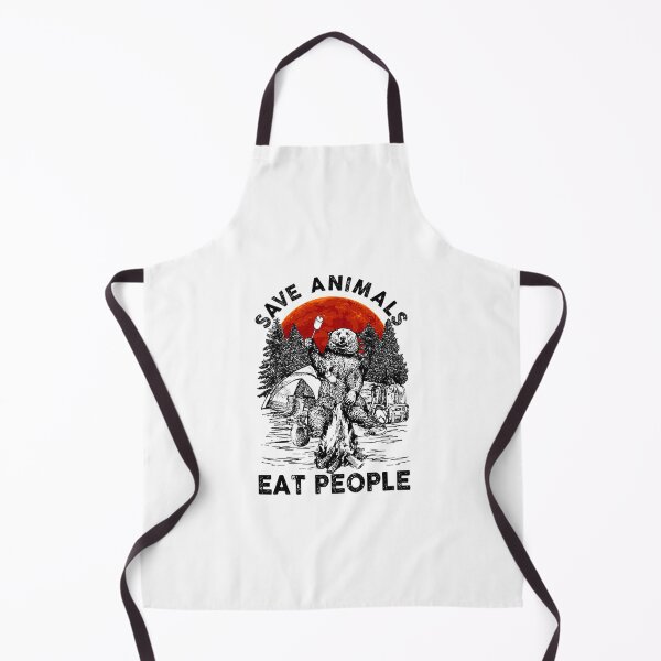 Item preview, Camping Save Animals Eat People  designed and sold by elisemit332.