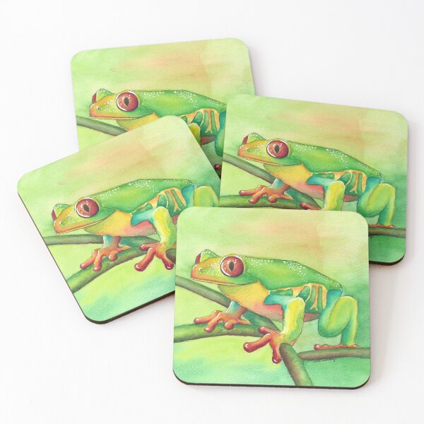 Item preview, Tree frog cute design designed and sold by susanvarleyart.