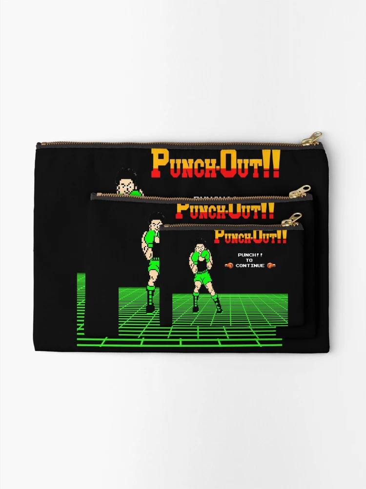 Thumbnail 2 of 4, Zipper Pouch, Punch Out designed and sold by Inko-Graphinx.