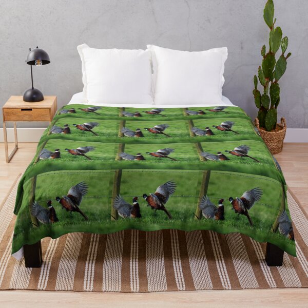 Item preview, two pheasant fighting designed and sold by tammy mellor.