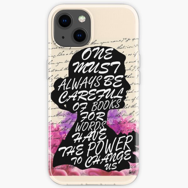 Words have the power to change us iPhone Soft Case