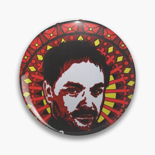 Item preview, King Of Hell stained glass halo designed and sold by Sinister Potato.