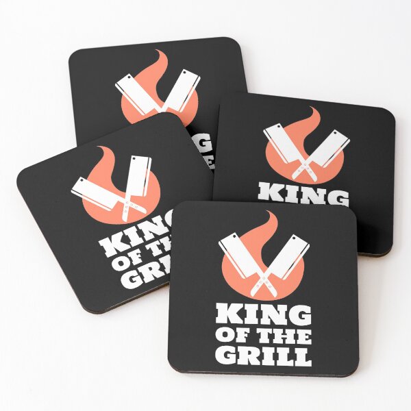 Item preview, King of the Grill Barbecue Butcher Knife White designed and sold by quoteology.