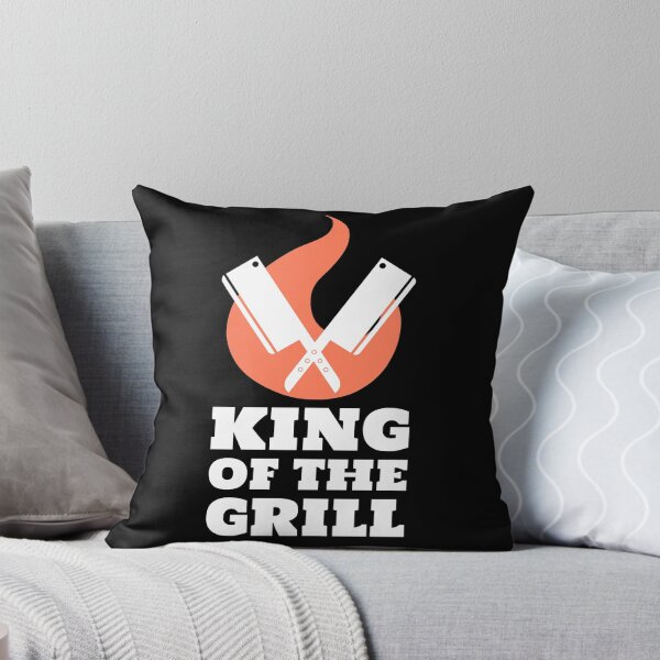 Item preview, King of the Grill Barbecue Butcher Knife White designed and sold by quoteology.