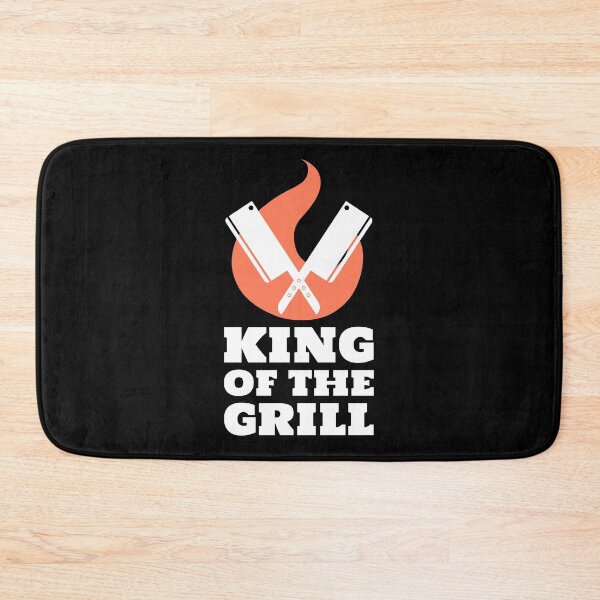 Item preview, King of the Grill Barbecue Butcher Knife White designed and sold by quoteology.