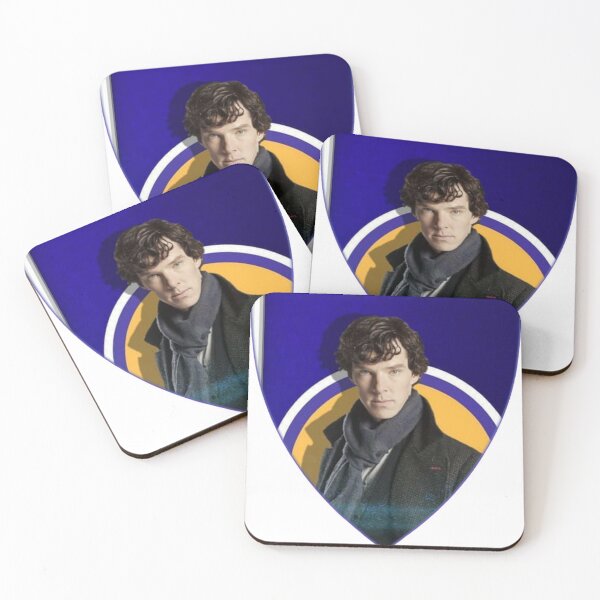 Sherlock Holmes Coasters (Set of 4)