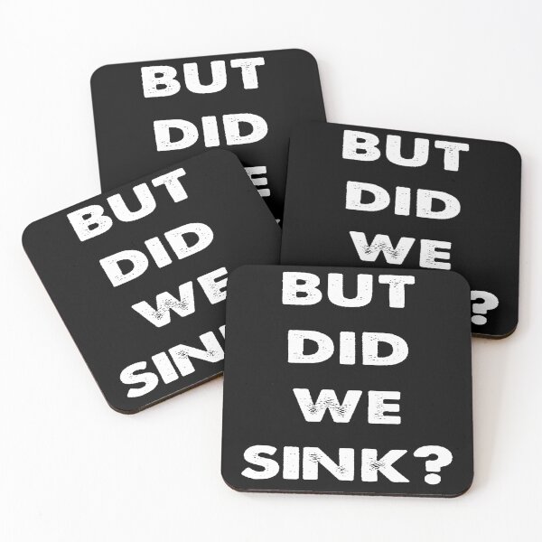 Item preview, But Did We Sink Vintage designed and sold by AfonsoTriop.