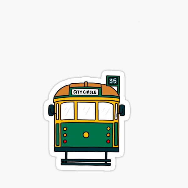 Aperçu de l'œuvre Melbourne Tram créée et vendue par Squishiemichie.