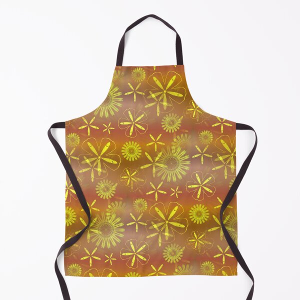 Item preview, Yellow flowers pattern designed and sold by iRenza.