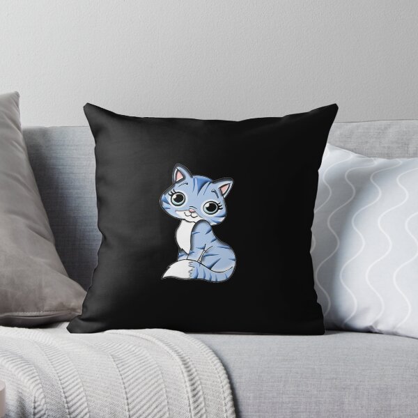 Cute Cat Cute Cat Throw Pillow