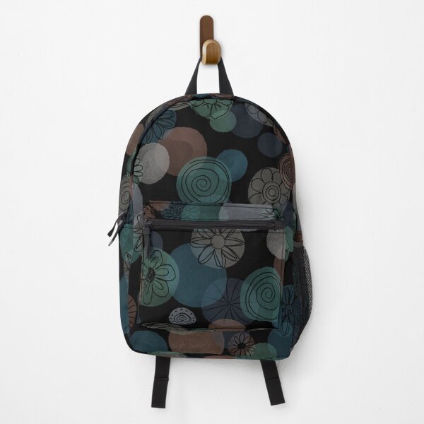 Item preview, “Floral in Moody Colours” | Flowers And Circles designed and sold by LiseHoltArt.