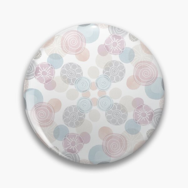 Item preview, “Floral in Pastel Colours” | Flowers And Circles designed and sold by LiseHoltArt.