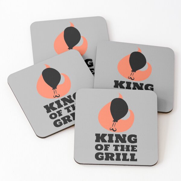 Item preview, King of the Grill Barbecue Turkey Leg Top Black designed and sold by quoteology.
