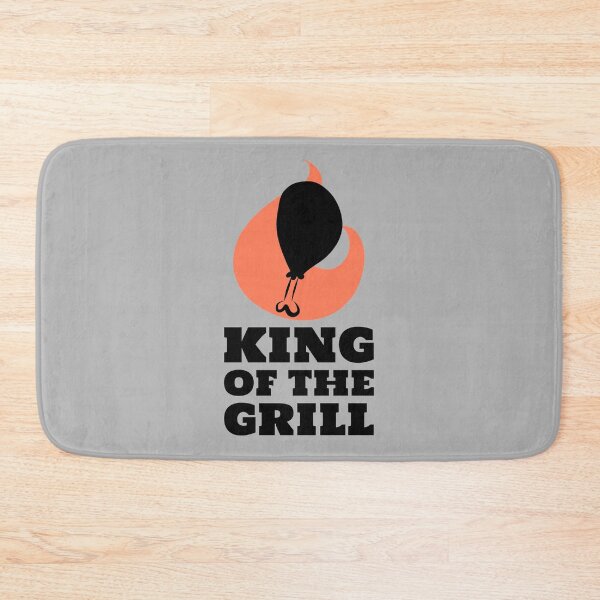 Item preview, King of the Grill Barbecue Turkey Leg Top Black designed and sold by quoteology.