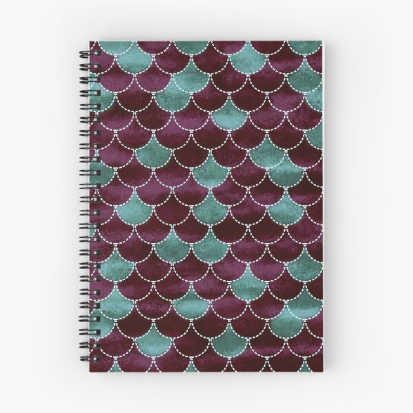 Item preview, Red-Green Mermaid scale. designed and sold by floraaplus.