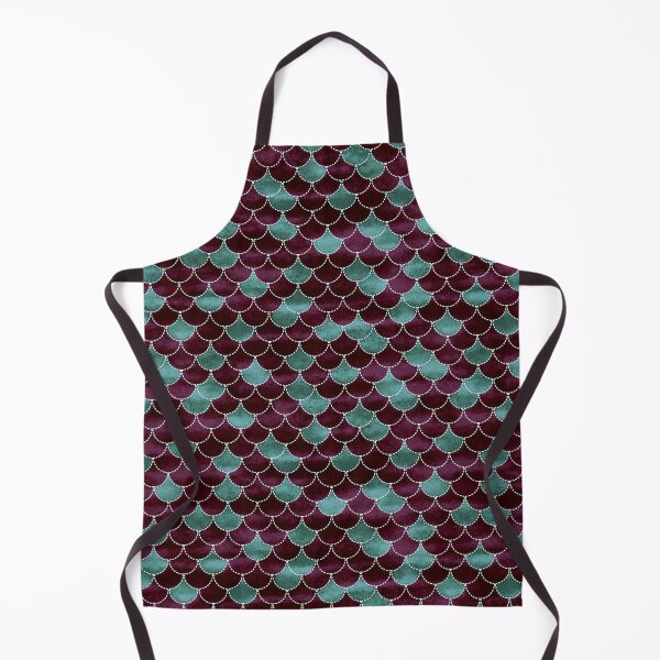 Item preview, Red-Green Mermaid scale. designed and sold by floraaplus.