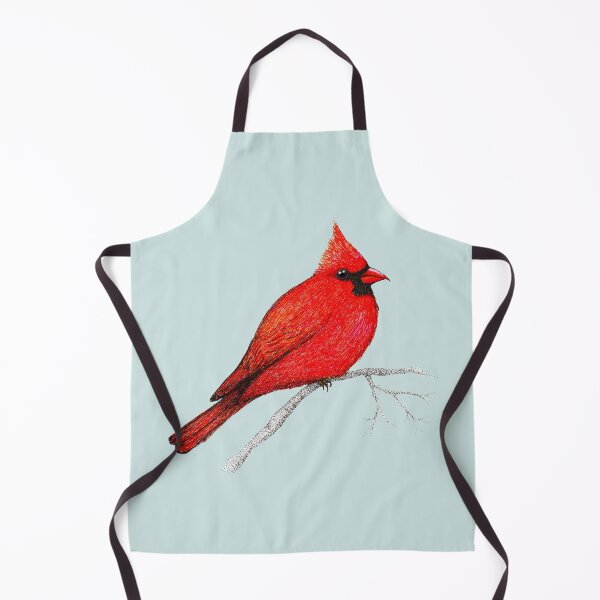 Item preview, Northern cardinal pen drawing designed and sold by Bwiselizzy.