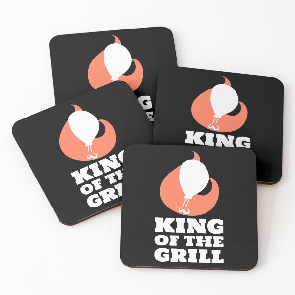 Item preview, King of the Grill Barbecue Turkey Leg Top White designed and sold by quoteology.
