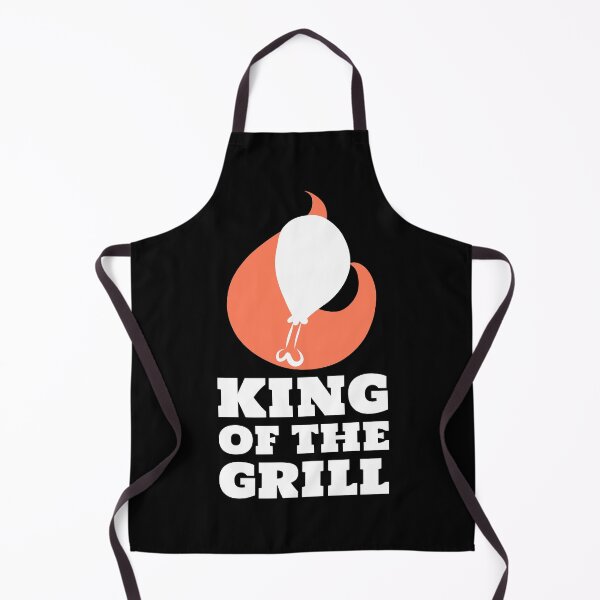 Item preview, King of the Grill Barbecue Turkey Leg Top White designed and sold by quoteology.