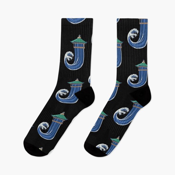 Item preview, J Japan Letter Great Wave designed and sold by Blacklasch.