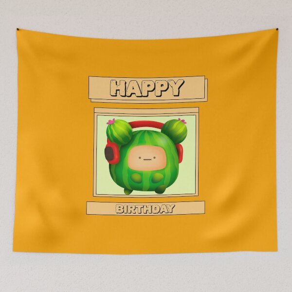 Item preview, Happy Birthday designed and sold by Delicarte.