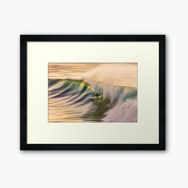 Kneeriding Framed Art Print