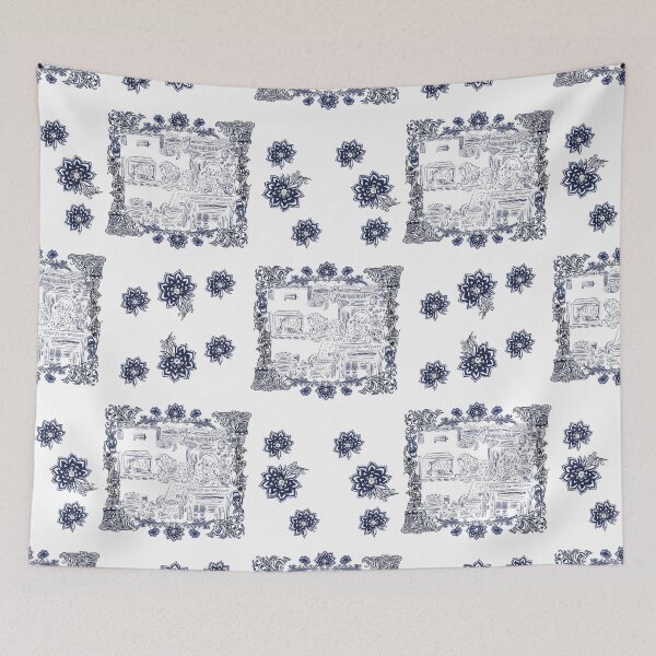 Item preview, ryska byn pattern designed and sold by AvotArt.