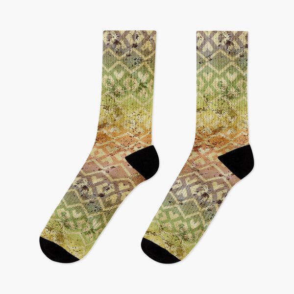 Item preview, Colorful ethnic shabby textured pattern designed and sold by floraaplus.