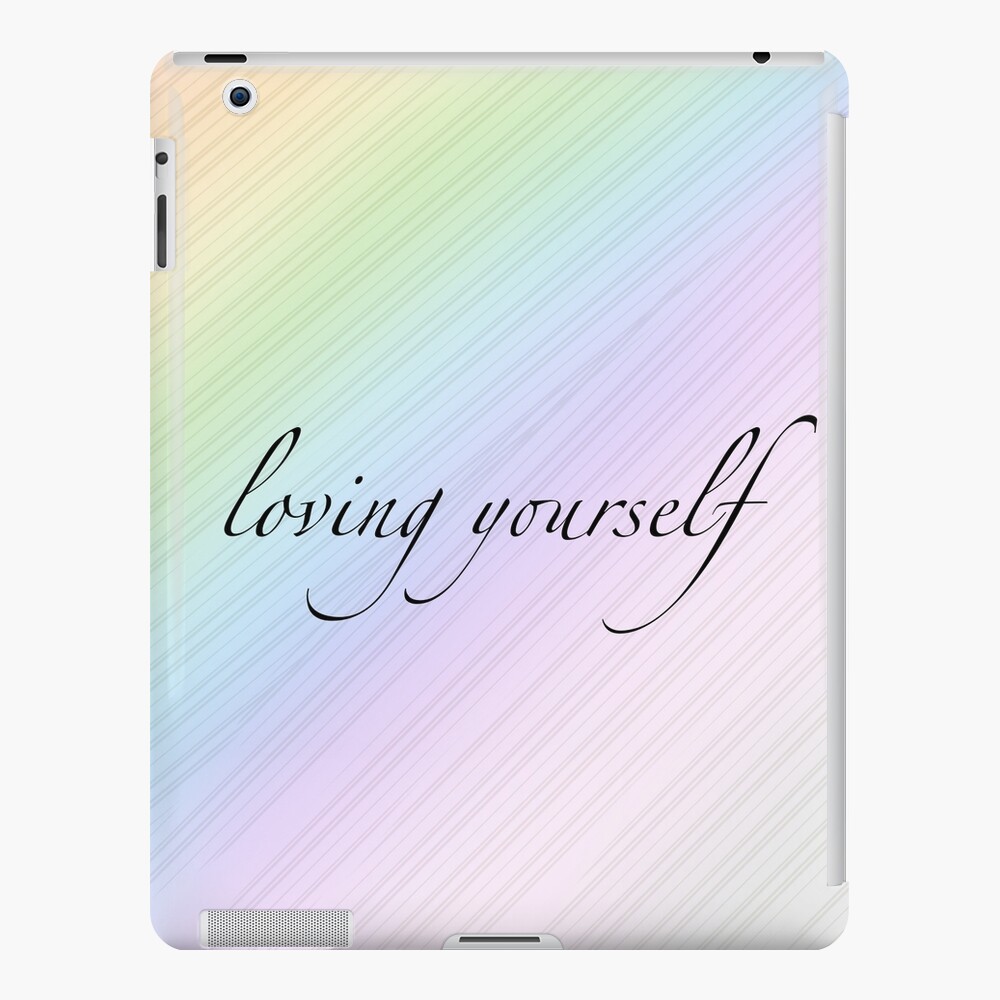 Loving Yourself Aesthetic Wallpaper Ipad Case Skin By Lushlemons Redbubble