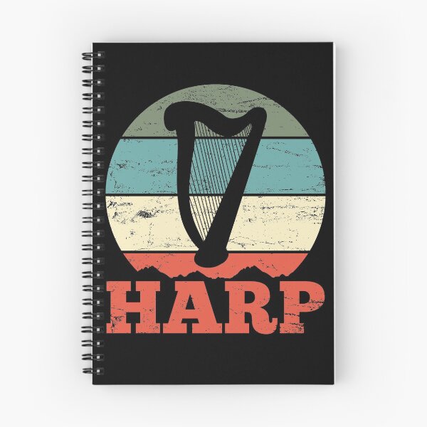 Item preview, Harp Player Musician Retro designed and sold by 4tomic.