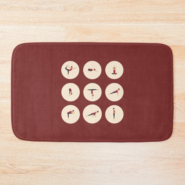 Item preview, Yoga Poses Sticker Pack 2 designed and sold by More than Myriad.