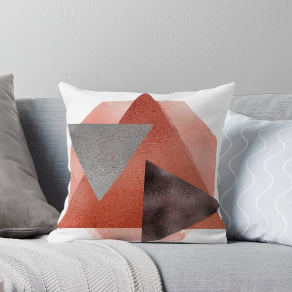 Aperçu de l'œuvre triangles métalliques rouges créée et vendue par ESSjLAY.