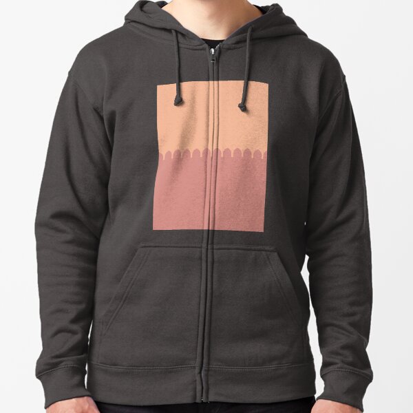 dusty peach hoodie