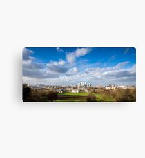 London View from Greenwich Park Canvas Print