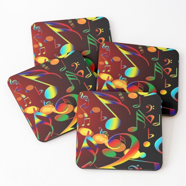 Item preview, Rainbow of musical notes . designed and sold by 1970Russell.