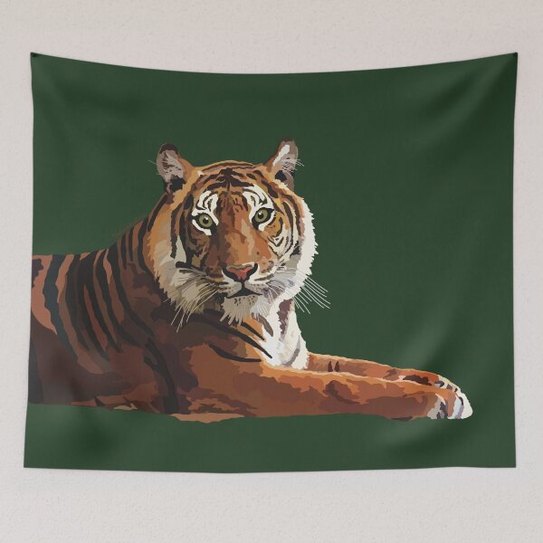 Item preview, Sumatran Tiger (Panthera tigris sumatrae) designed and sold by Alawstrations.