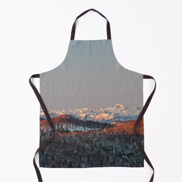 Item preview, Sunset at spruce forest and mountains. designed and sold by Patrik Lovrin.