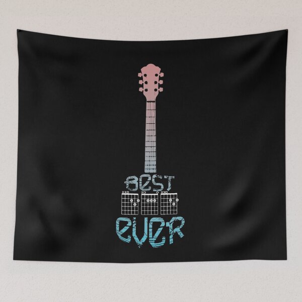Item preview, Dad Chord Guitarist Father Funny Best Dad Ever  designed and sold by Myshelter.