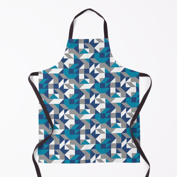 Item preview, Ocean Retro Geometric Mosaic designed and sold by weirdAffect.